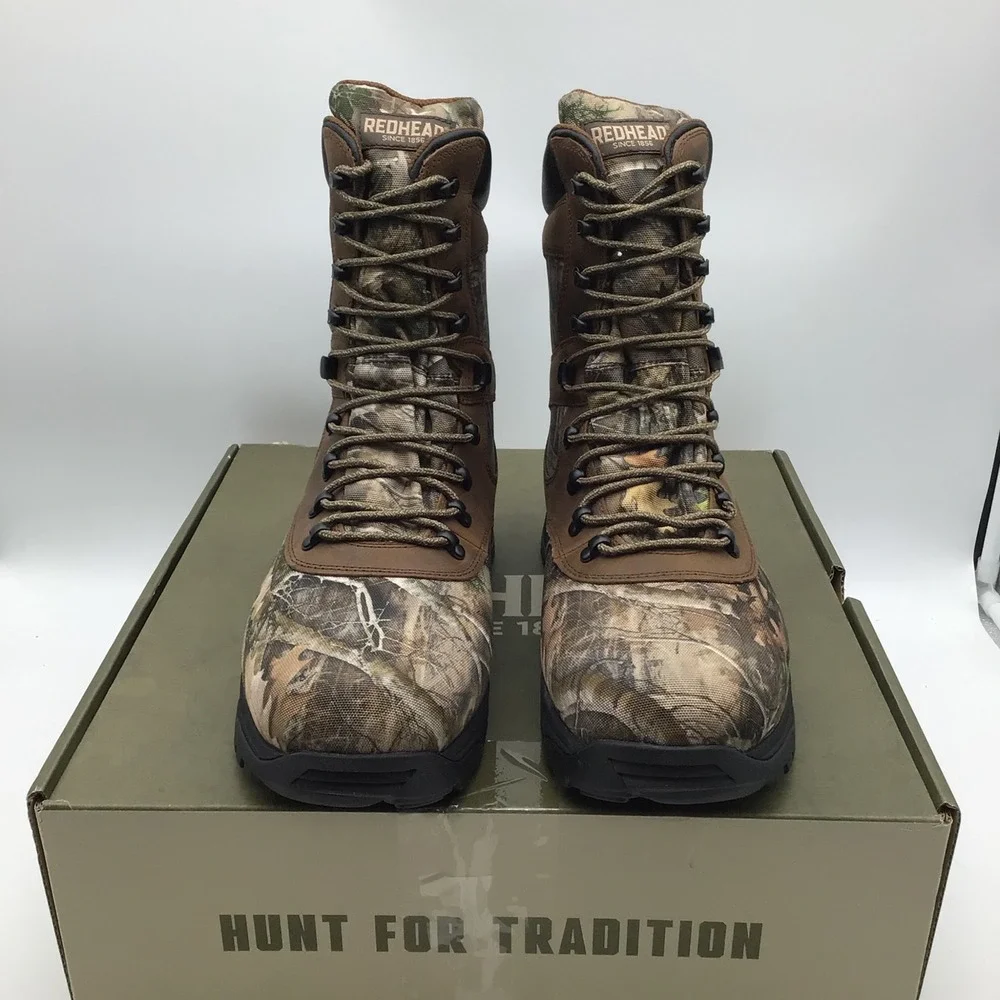 RedHead Expedition Ultra Kanati Hunting Boots 1000g Thinsulate Size 13W Camo NEW